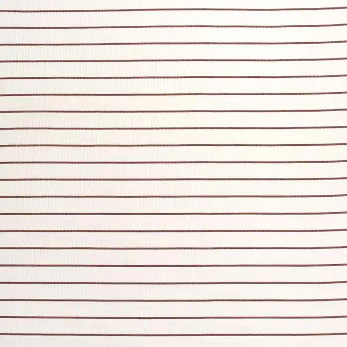 Jersey, Baumwolle, gerippt, Streifen, 30080-151, sahne Knallerangebot