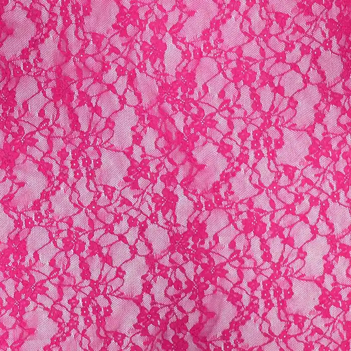 Spitze, elastisch, floral, 30208-850, rosa Expressversand