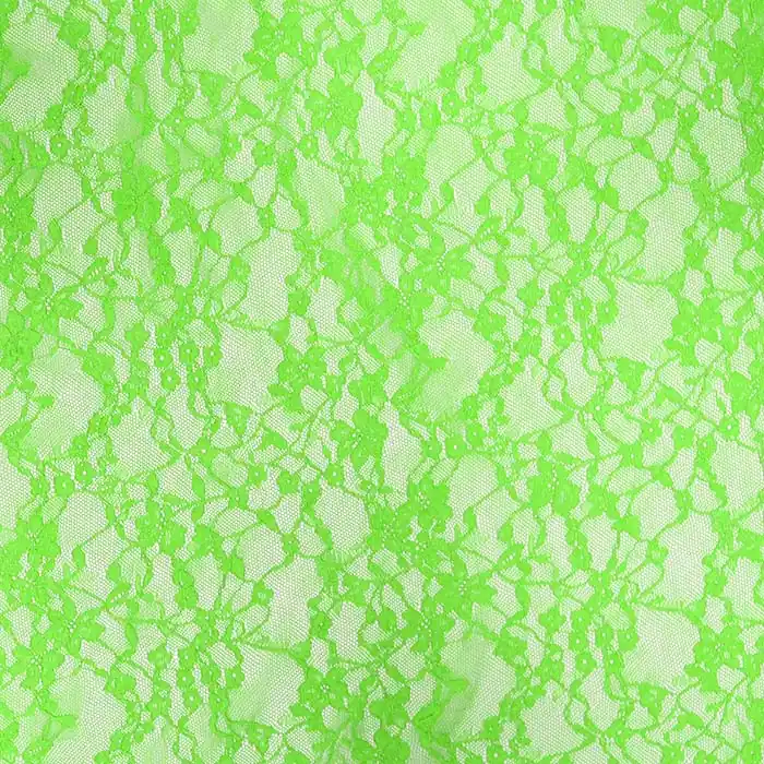 Aktuell Spitze, elastisch, Floral, 30208-730, grün