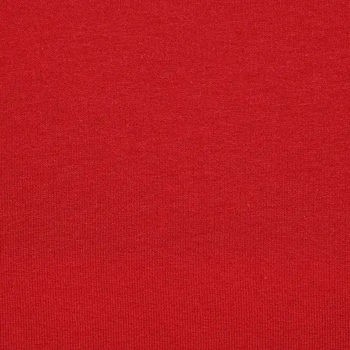 Zertifiziert Sweatshirtstoff, flauschig, 21641-160, rot