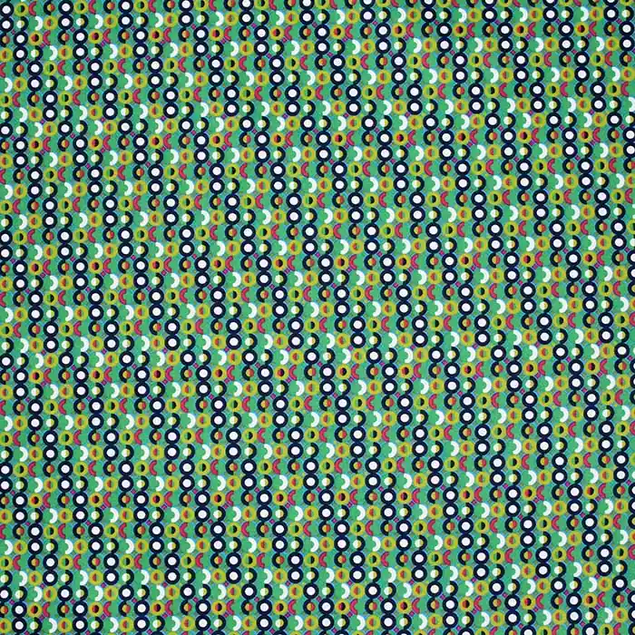 Satin, Baumwolle, Kreise, 29897-03 Zertifiziert