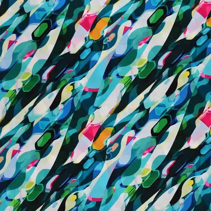 Gewebe, Viskose, abstrakt, 29895-02 Versand Am Gleichen Tag
