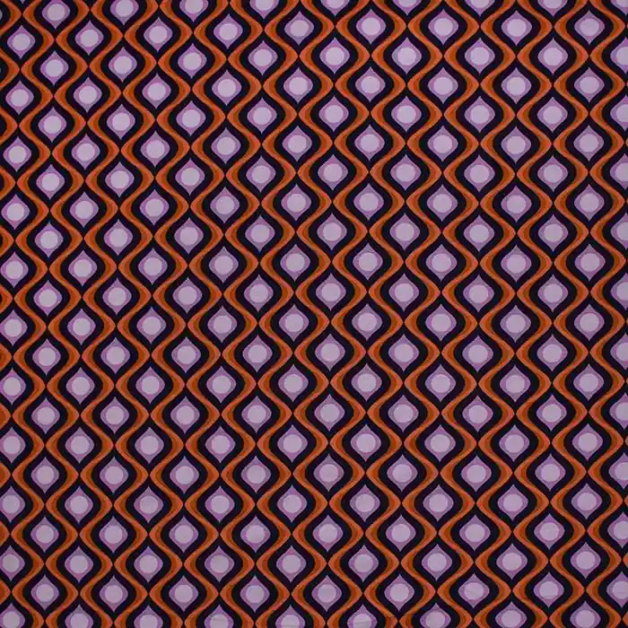 Exklusiv Wirkware, dicht, oriental, 29795-003, rosa-orange