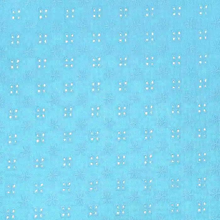 Heute Kaufen Musselin, doppelt, Richelieu, 22719-004, türkis