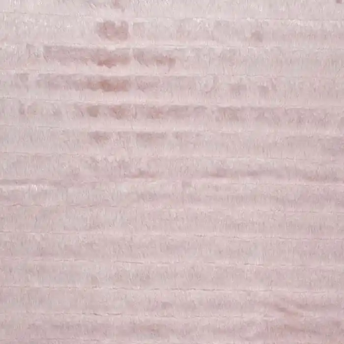 Kunstpelz, kurzhaar, gerippt, 29926-02, rosa Markenprodukt