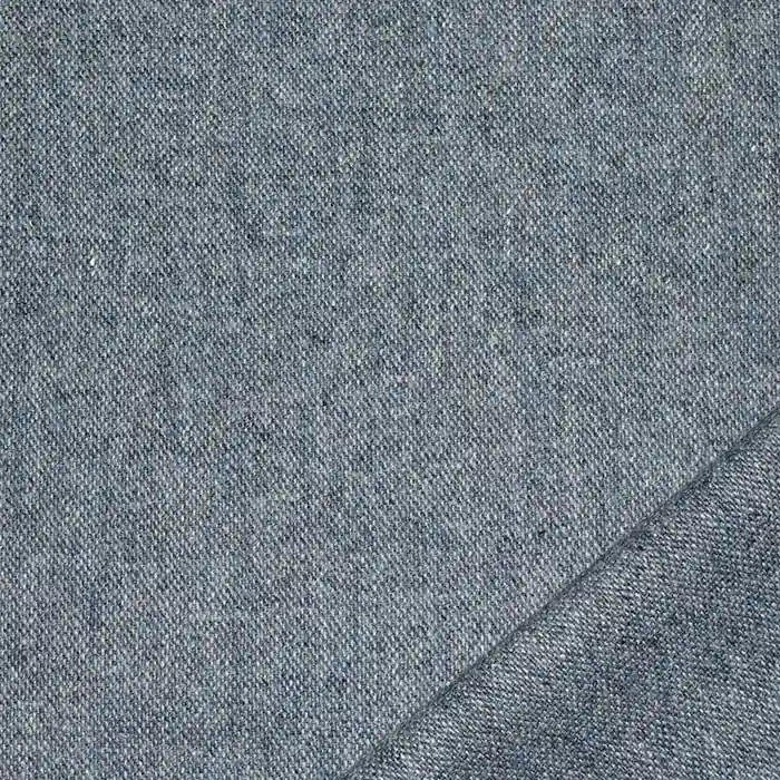 Preiswert Wolle für Mäntel, melange, 29865-03, blau