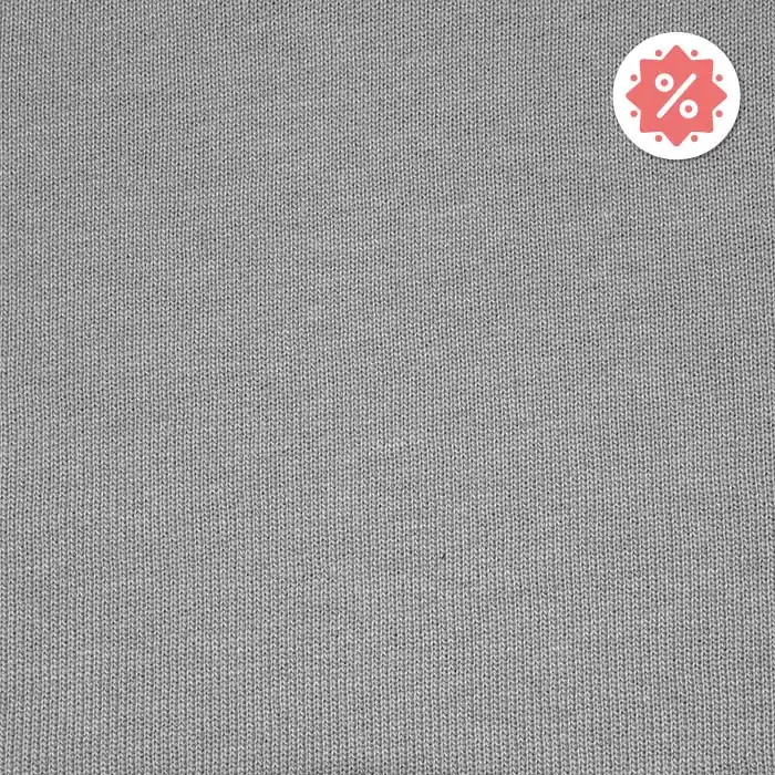 Garantierte Lieferung Sweatshirtstoff, Baumwolle, 26708-20, hellgrau