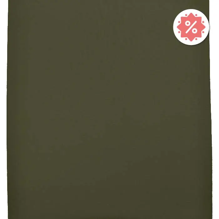 Geprüft Bündchen, Baumwolle, 17506-196, olivengrün