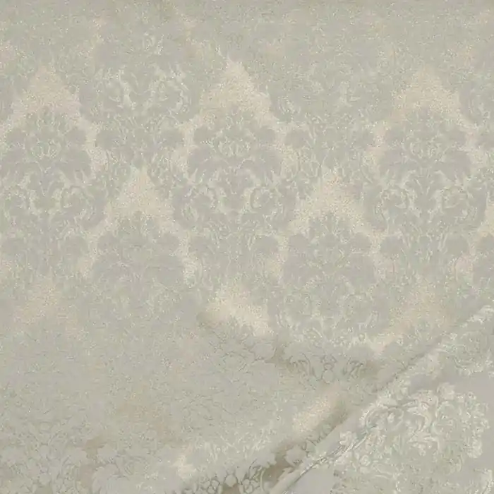 Jacquard, beidseitig, Ornament, 29898-02, beige Wochenendangebot