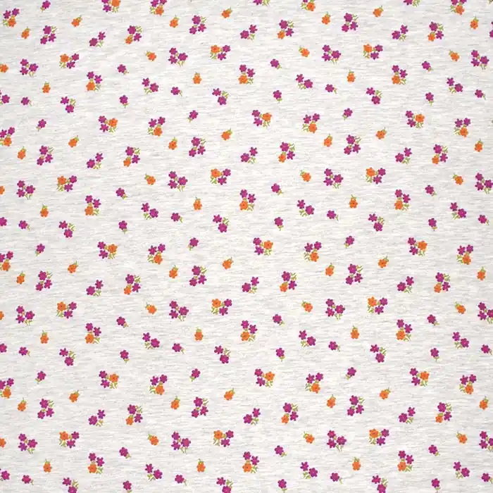 Neuheit Jersey, floral, 29802-037, grau