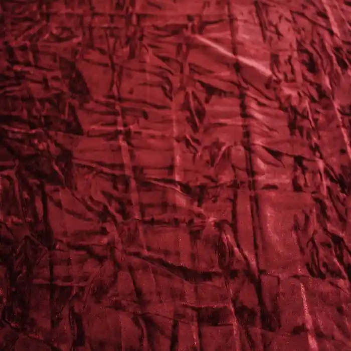 Plüsch, Polyester, zerknittert, 3096-6, bordeaux Ab Werk