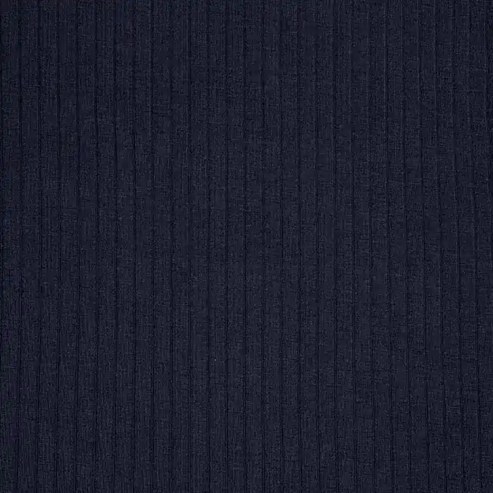 Rippenjersey, Baumwolle, 29786-004, dunkelblau Neu Im Sortiment