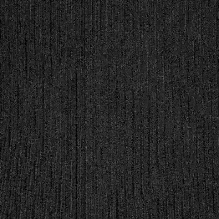 Must-Have Rippenjersey, Baumwolle, 29786-001, schwarz