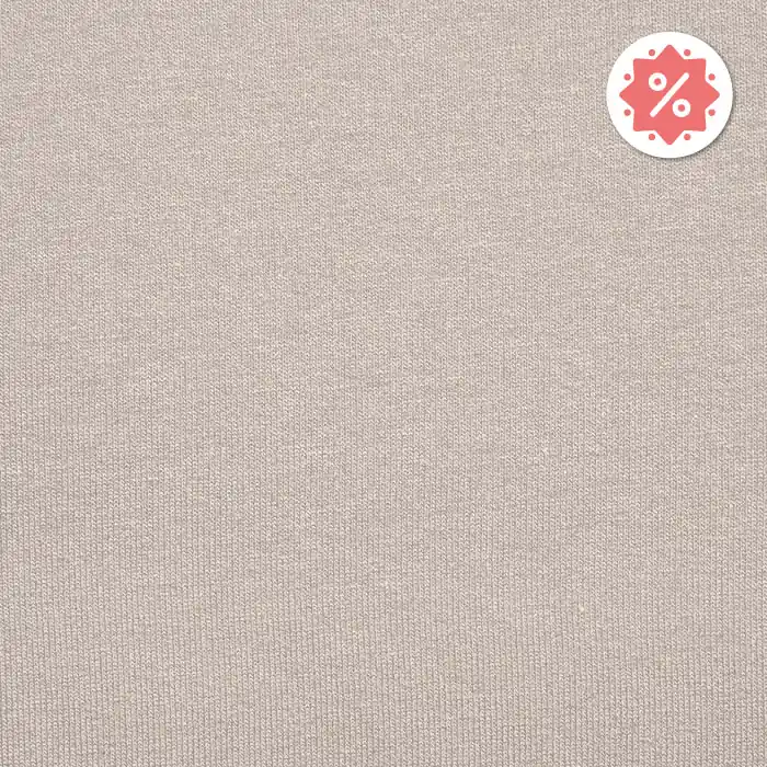 Rabatt Sweatshirtstoff, flauschig, 21641-27, beige