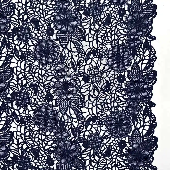 Limited Edition Spitze, floral, 29646-002, dunkelblau