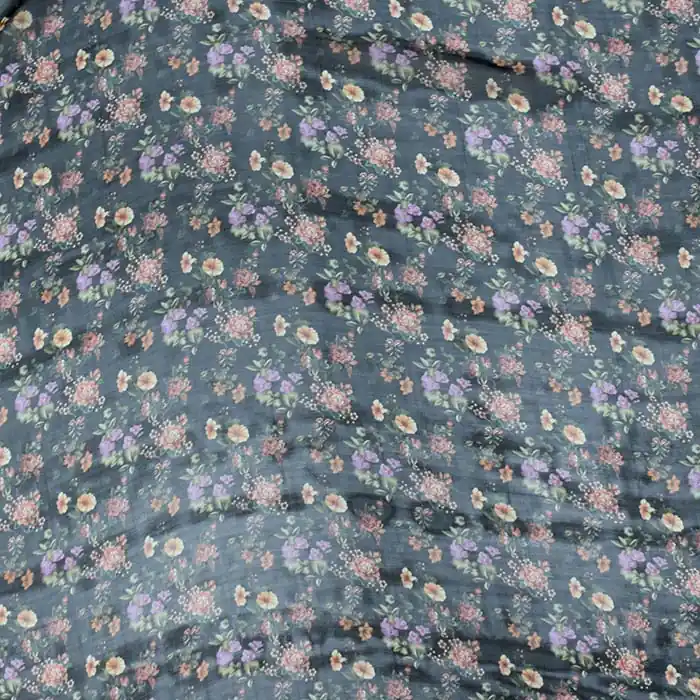 Angebot Chiffon, Seide, Viskose, floral, 29553-07