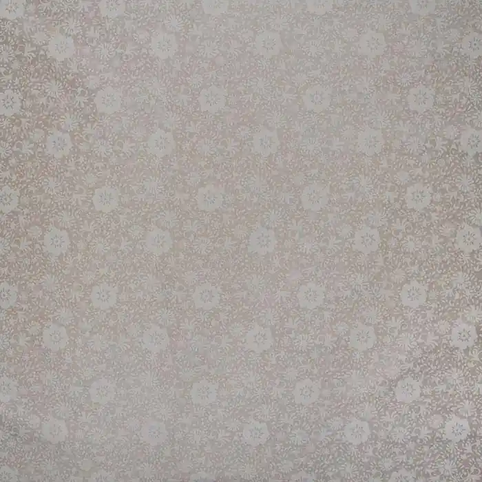 Expressversand Bengalin, elastisches Gewebe, floral, 29473-05, beige