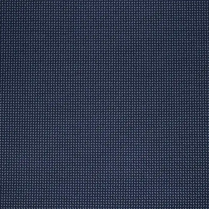 Bengalin, elastisches Gewebe, geometrisch, 29473-16, dunkelblau Preis Gesenkt