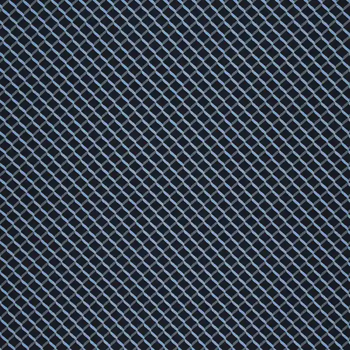 Bestpreis Bengalin, elastisches Gewebe, Karo, 29473-24, dunkelblau