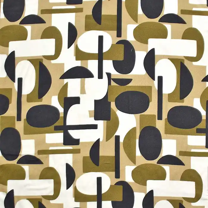 Gewebe, Viskose, geometrisch, 29111-03 Neuheit