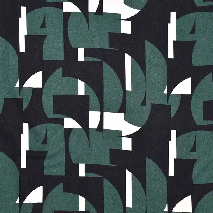 Gewebe, Viskose, geometrisch, 29111-16 Im Trend