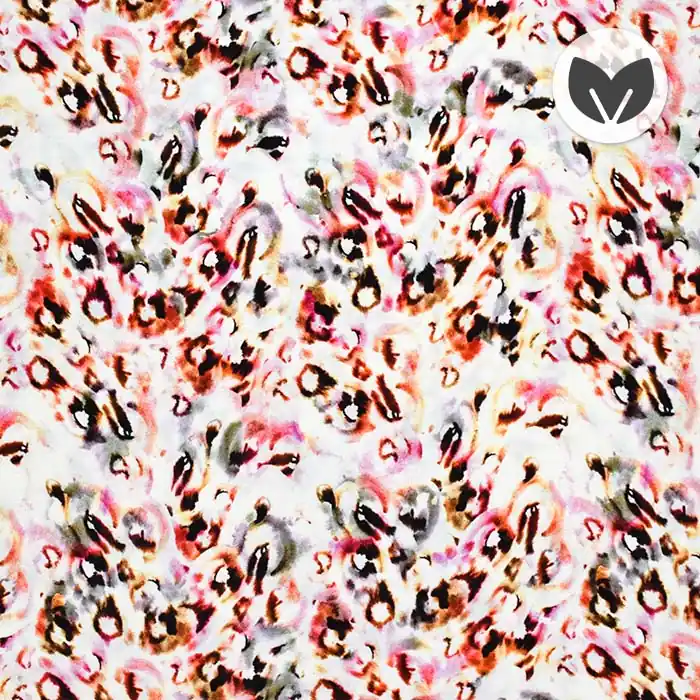 Rabatt Jersey, Viskose, tierisch, 29225-73