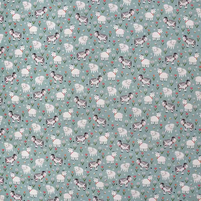 Baumwolle, Popeline, digital, Tiere, 29401-5475 Im Trend