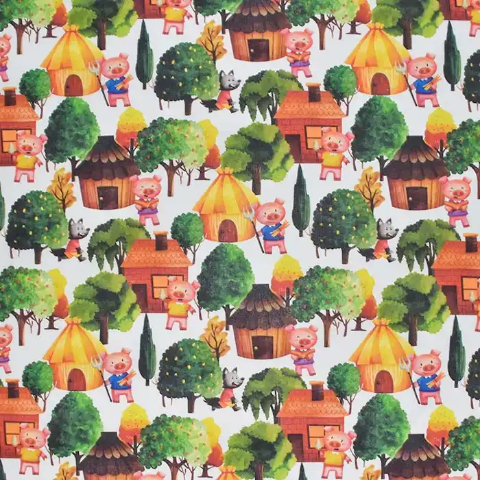 Angebot Baumwolle, Popeline, digital, Tiere, 29401-4013