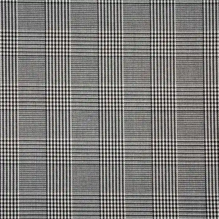 Anzugstoff, klassisch, Pepita, 22006-14, schwarz Abverkauf