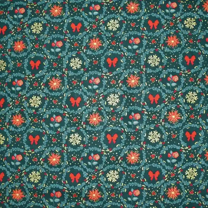 Heißes Angebot Baumwolle, Popeline, festlich, 28555-028, grün