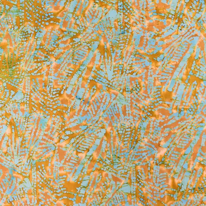 Garantierte Lieferung Baumwolle, Popeline, Batik, 29209-001, ocker