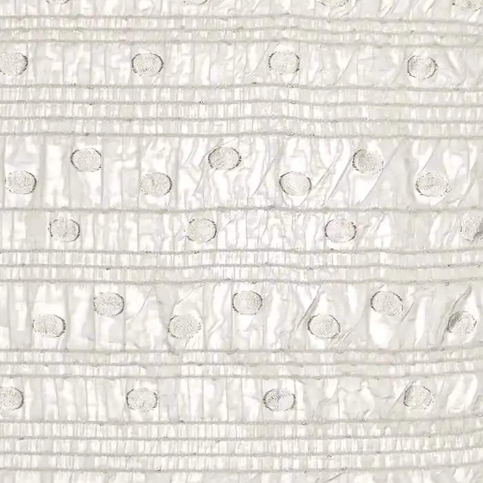 Chiffon, Polyester, Elastan, Streifen, 29260-4, beige Neue Ware