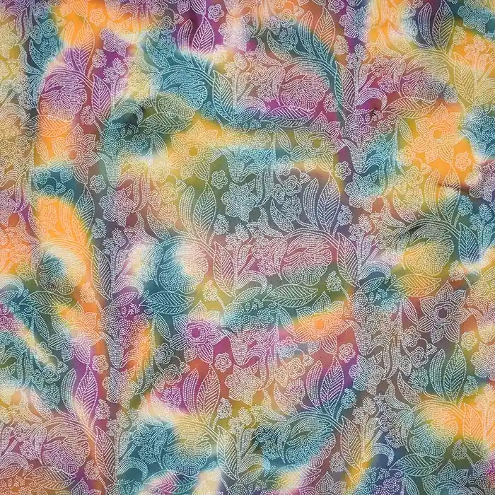 Ausverkauf Gewebe, Viskose, Batik, 29501-001