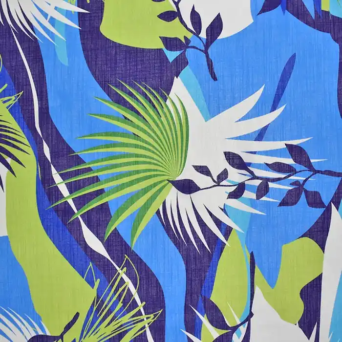 Bestseller Gewebe, dünn, Baumwolle, Natur, 29298-12, blau