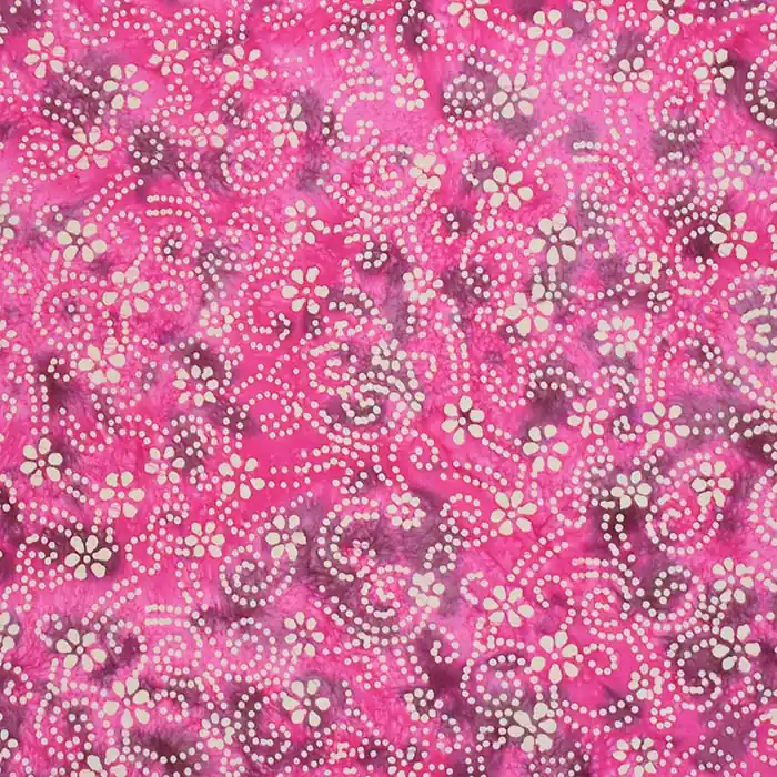 Rabatt Baumwolle, Popeline, Batik, Ornament, 29210-002, rosa