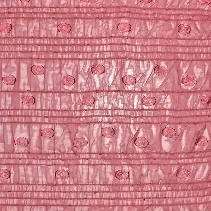 Chiffon, Polyester, Elastan, Streifen, 29260-3, rot Weltweiter Versand