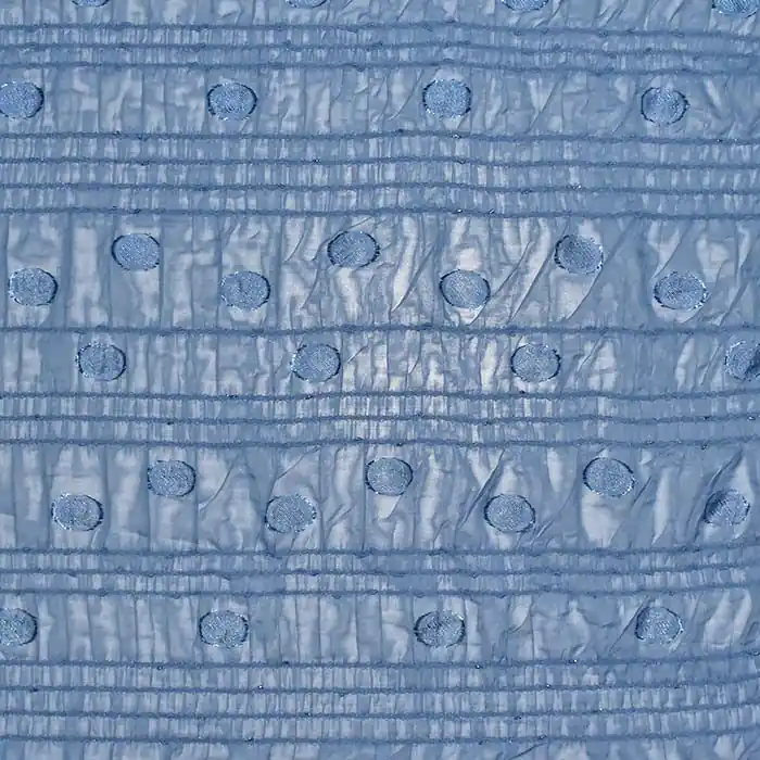 Bestseller Chiffon, Polyester, Elastan, Streifen, 29260-8, blau