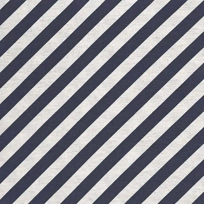 Gewebe, Viskose, Leinen, Streifen, 29286-9, dunkelblau Preis Gesenkt