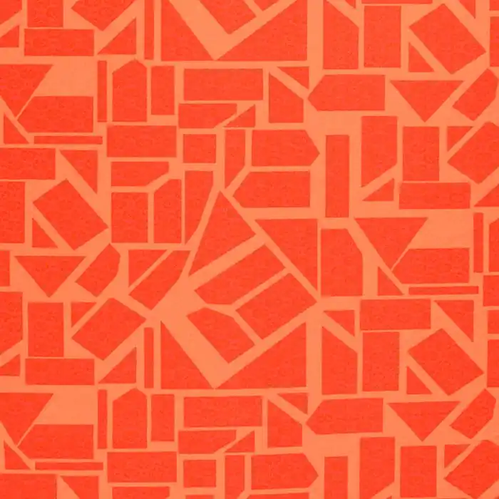 Gewebe, elastisch, geometrisch, 29321-3, orange Exklusiv