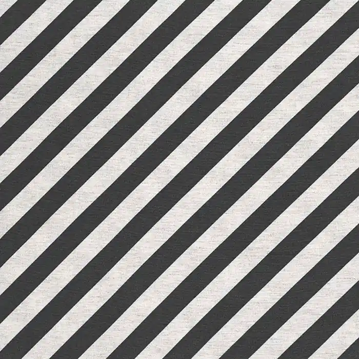 Heute Kaufen Gewebe, Viskose, Leinen, Streifen, 29286-10, schwarz