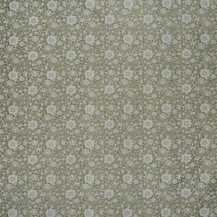 Bengalin, elastisches Gewebe, floral, 29473-20, grün Top-Qualität