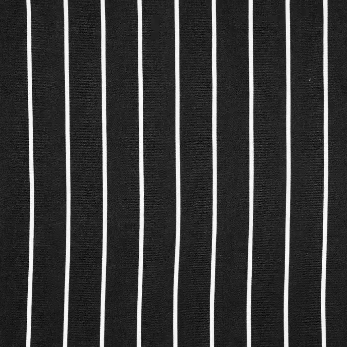 Bestpreis Gewebe, Tencel, Streifen, 26850-10, schwarz