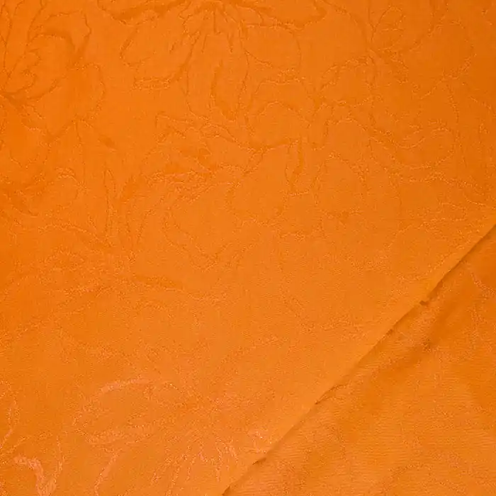 Letzte Chance Gewebe, Viskose, floral, 29271-16, orange