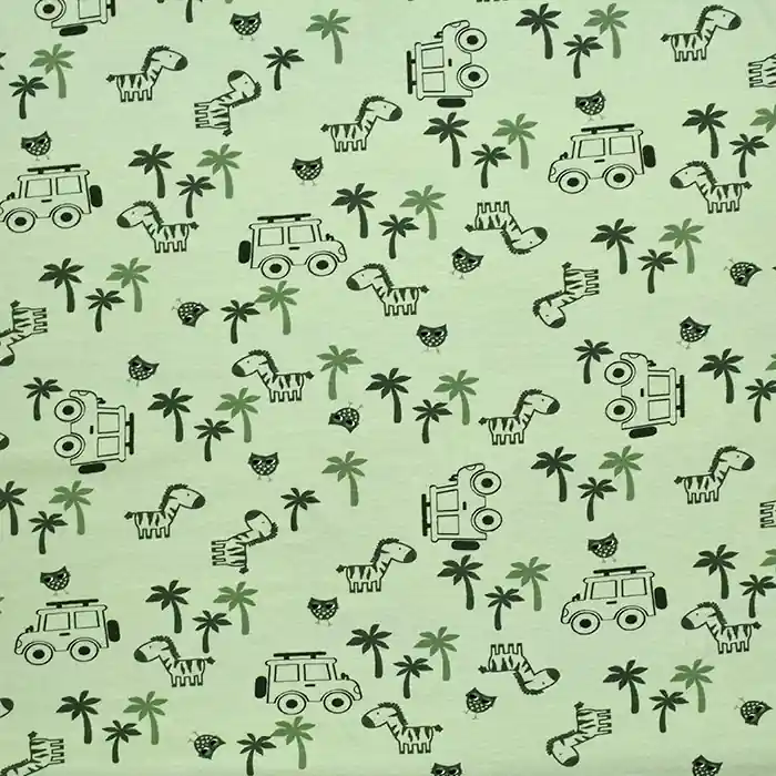 Jersey, Baumwolle, Tiere, 29110-306 Neue Kollektion