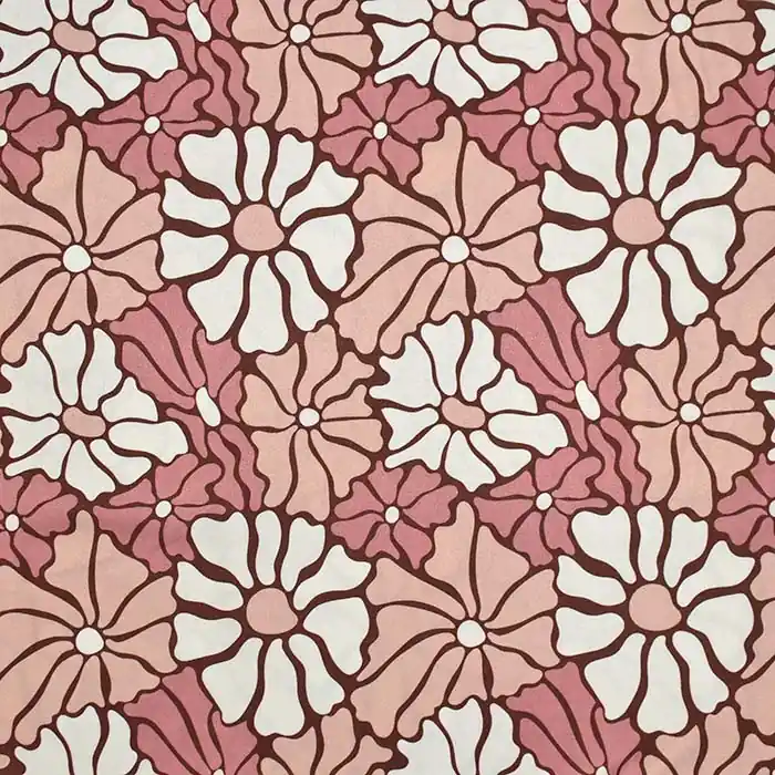 Gewebe, Viskose, floral, 29226-27 Rabatt