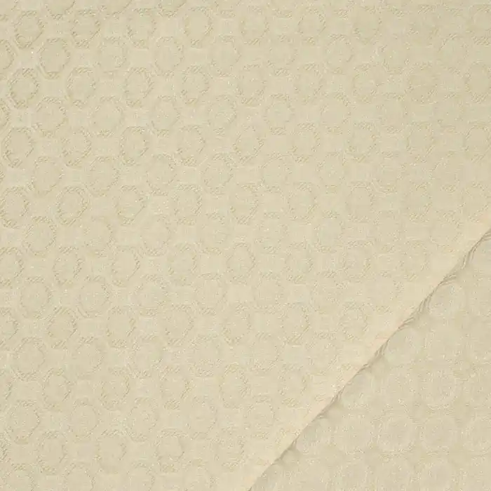 Neue Ware Gewebe, elastisch, geometrisch, 29332-4, beige
