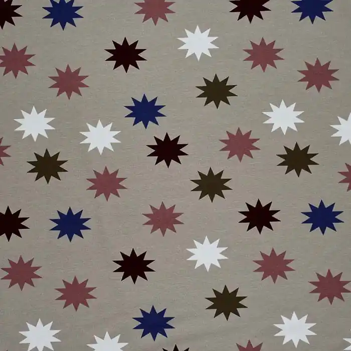 Jersey, Baumwolle, Sterne, 29110-496 Neue Kollektion