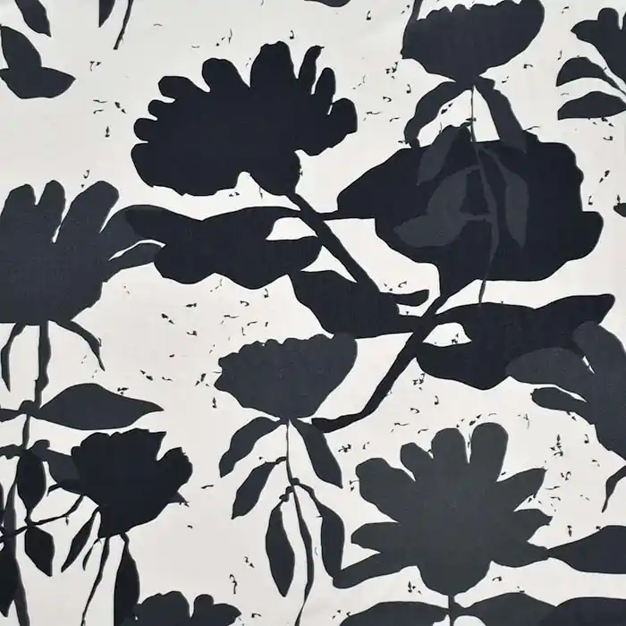 Kostenloser Rückversand Gewebe, Viskose, floral, 29226-41