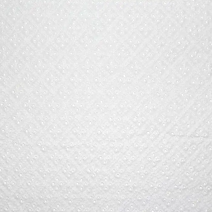 Sofort Bestellen Baumwollle, Richelieu, geometrisch, 29350-510, sahne