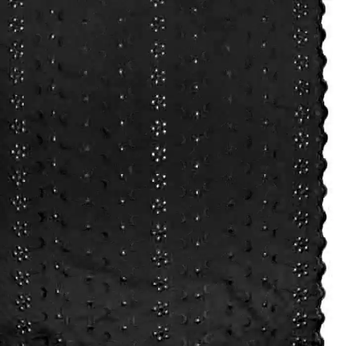 Gewebe, dünn, Richelieu, 25007-1001, schwarz Kostenloser Rückversand